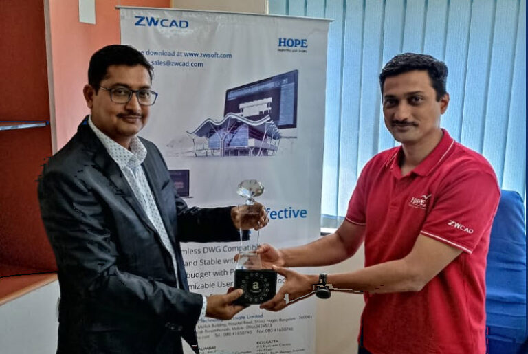 ZWCAD Authorized Partner CAMTECH Solutions Wins Star Sales Award 2021 India