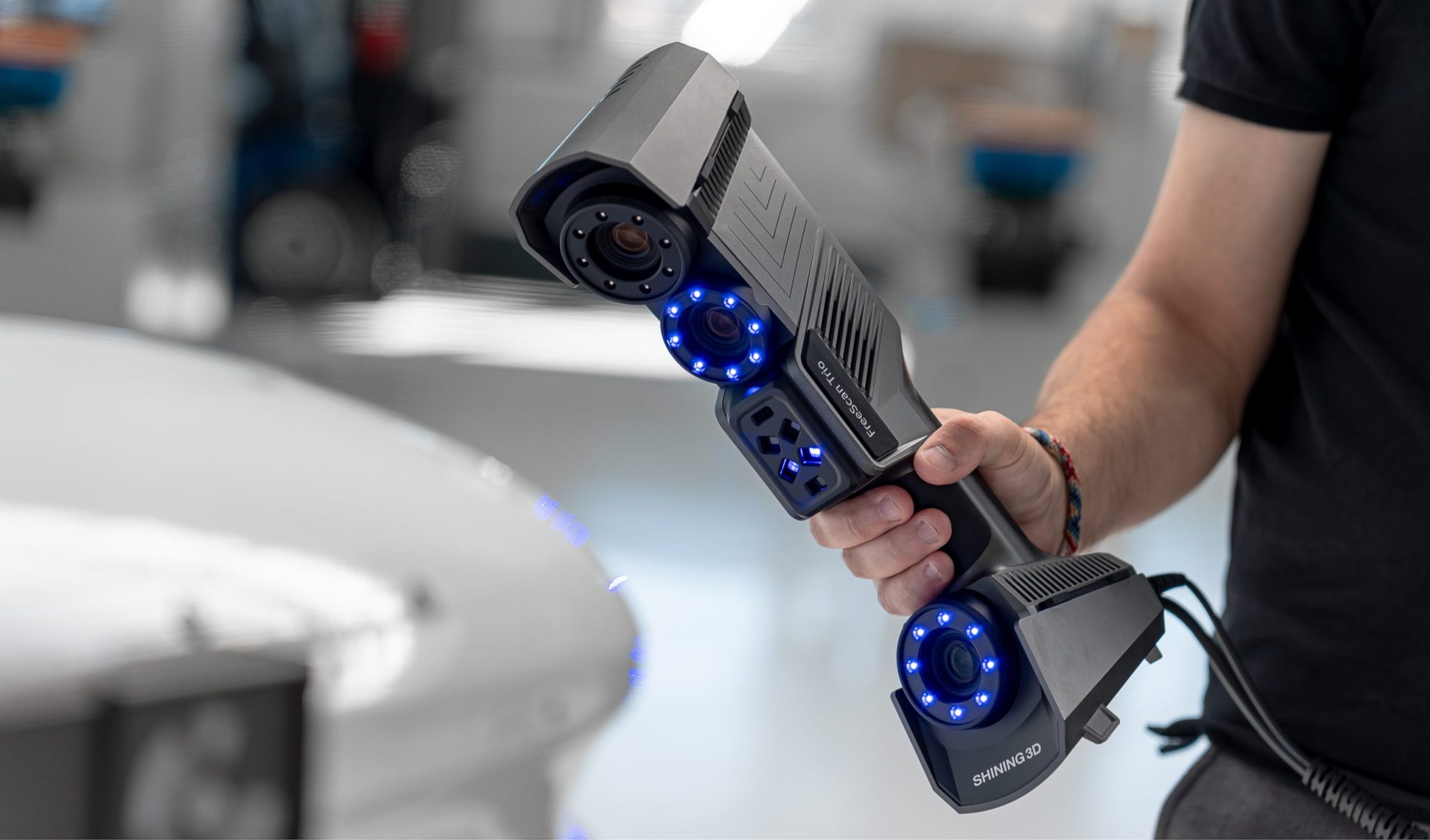 SHINING 3D Introduces FreeScan Trio Handheld 3D Scanner Featuring ...