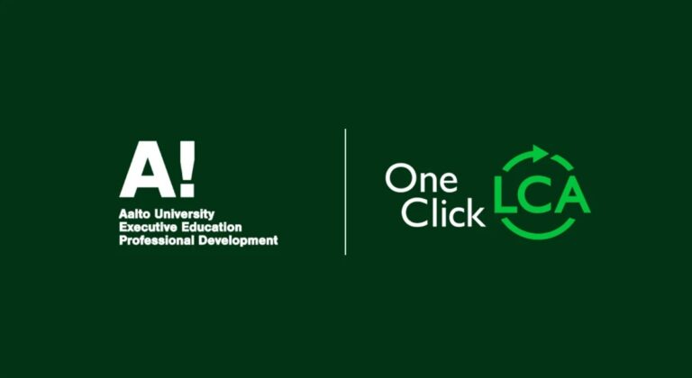 Aalto EE, One Click LCA Launch Online Course on Sustainable Building Design