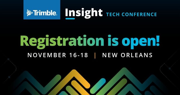 Registration Opens for 2025 Trimble Insight Tech Conference on Nov 16-18