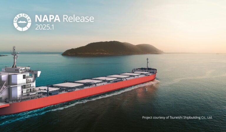 NAPA R2025.1 Released for Ship Design