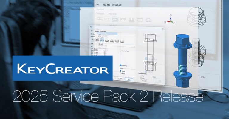 Kubotek Kosmos Releases KeyCreator 2025 SP2
