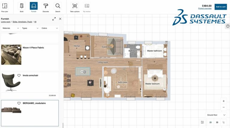 BoConcept Selects Dassault’s HomeByMe Solutions to Transform Furniture Buying, Selling Experience