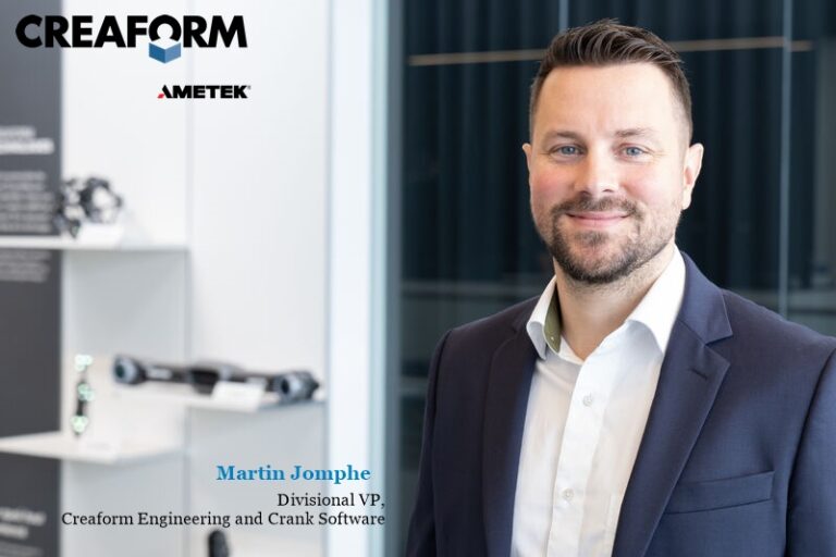 Creaform Appoints Martin Jomphe as Divisional VP, Creaform Engineering, Crank Software