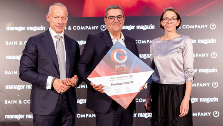 Nemetschek Receives Game Changer Award 2025 in Operations of the Future Category