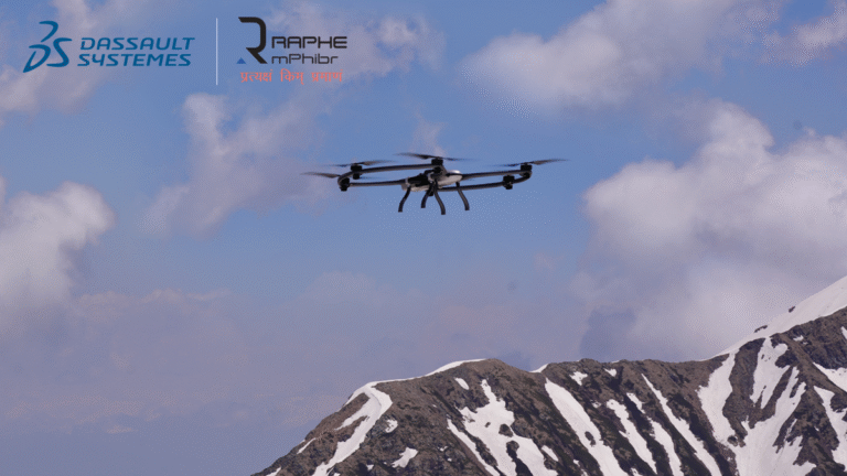 Noida-based Drone Startup Raphe mPhibr Transforms UAV Innovation with Dassault’s 3DEXPERIENCE