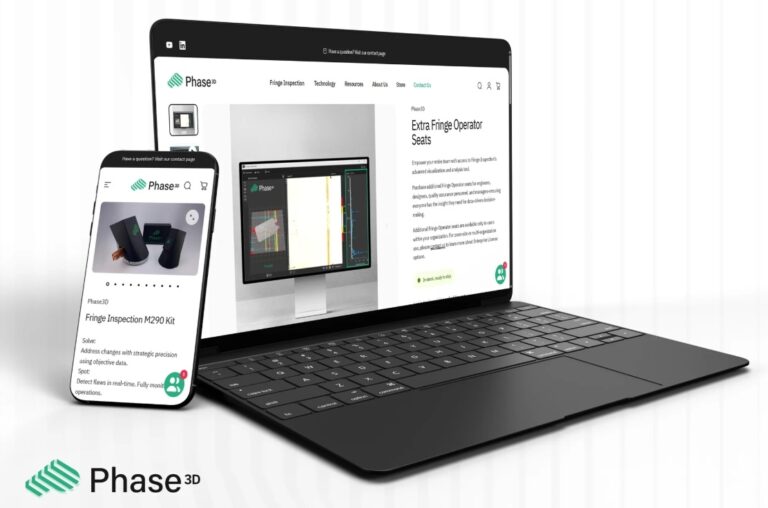 Phase3D Launches Online Store to Streamline Access to Fringe Inspection for Additive Manufacturing