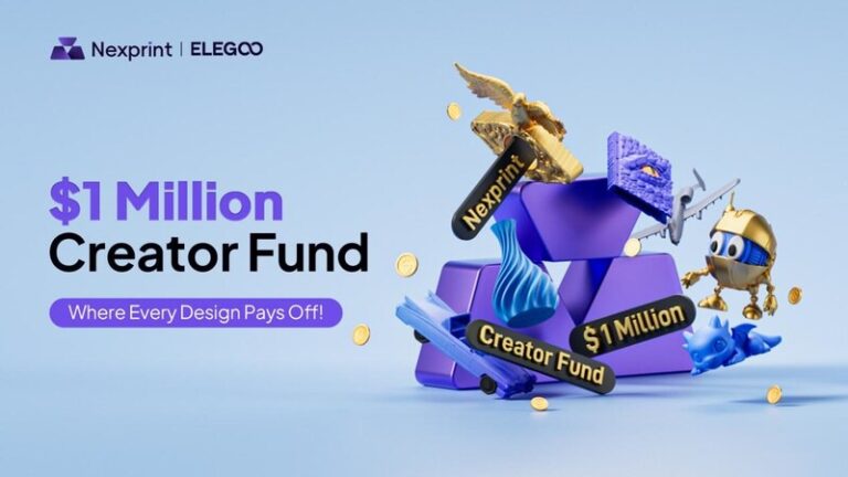 Elegoo Launches Nexprint Million-Dollar Creator Fund to Reward Original Content
