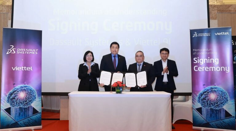 Dassault, Viettel Sign MoU to Strengthen Strategic Cooperation in Vietnam through 3DEXPERIENCE, AI/ML