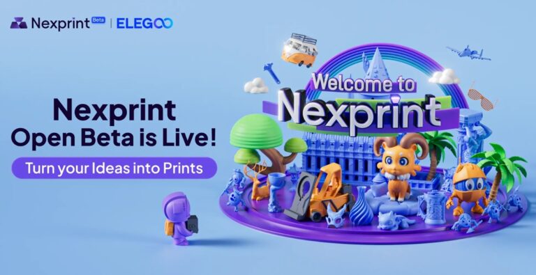Elegoo Launches Nexprint Open-Source 3D Model Platform for Global Creators
