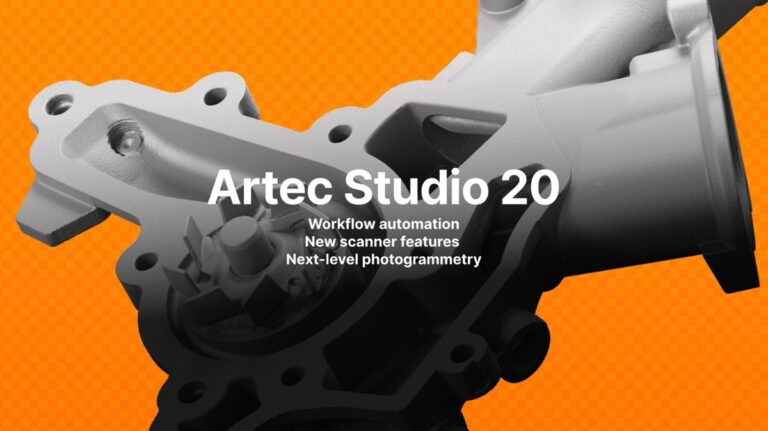 Artec Studio 20 Released for 3D Data Capture, 3D Scanning, Processing