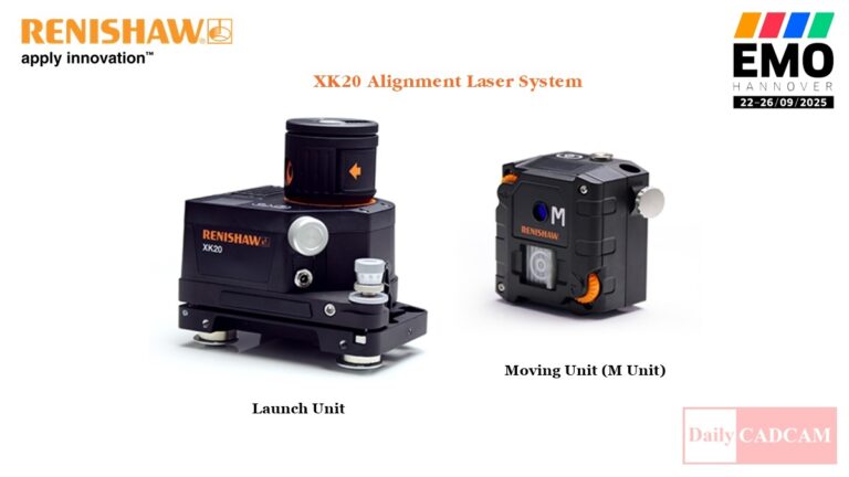 Renishaw Introduces XK20 Alignment Laser System for Machine Build