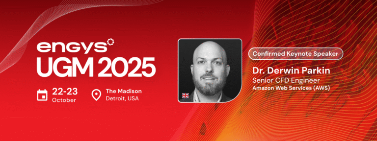 ENGYS Announces Keynote Speaker for UGM 2025 in Detroit, USA