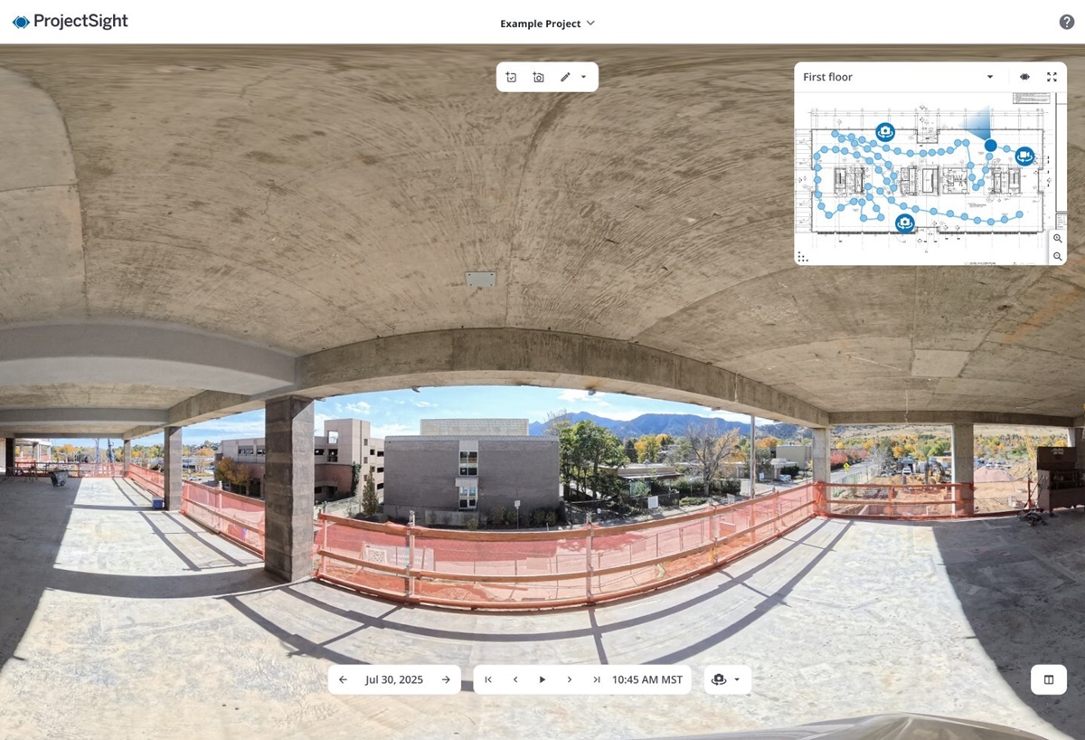 Project View 360 Trimble Launches ProjectSight 360 Capture to Enhance Remote 3D Project ...