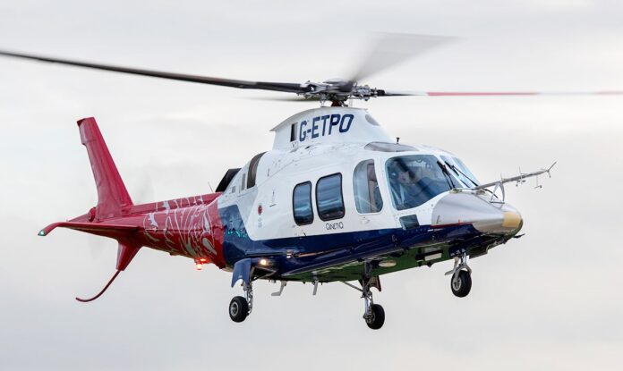 Agusta a109 first flight titanium bracket