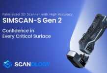 SCANOLOGY Launches SIMSCAN-S Gen2 Handheld 3D Scanner SIMSCAN S Gen2