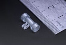 BMF Introduces Optically Transparent Resin for Micro-Precision 3D Printing Liquid connector clear