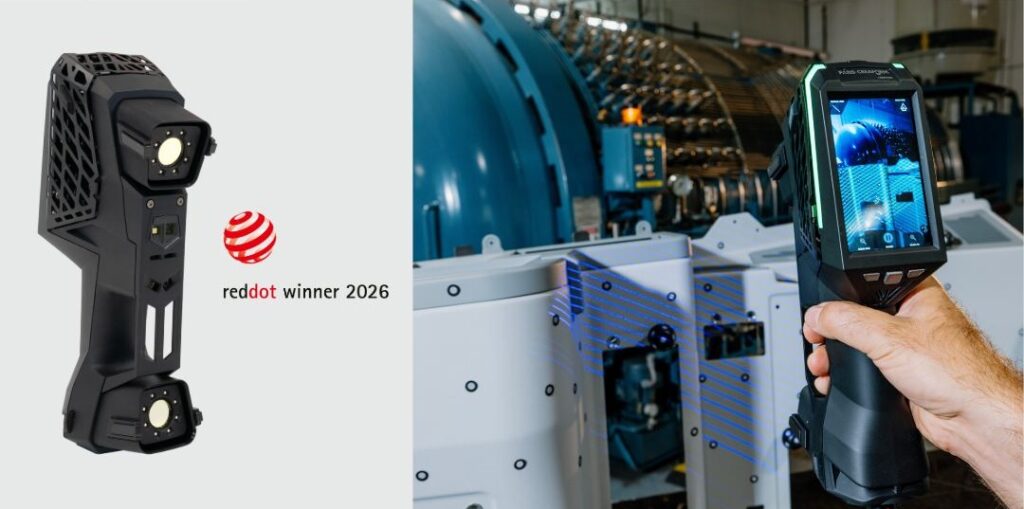 HandySCAN 3D EVO Red Dot Award