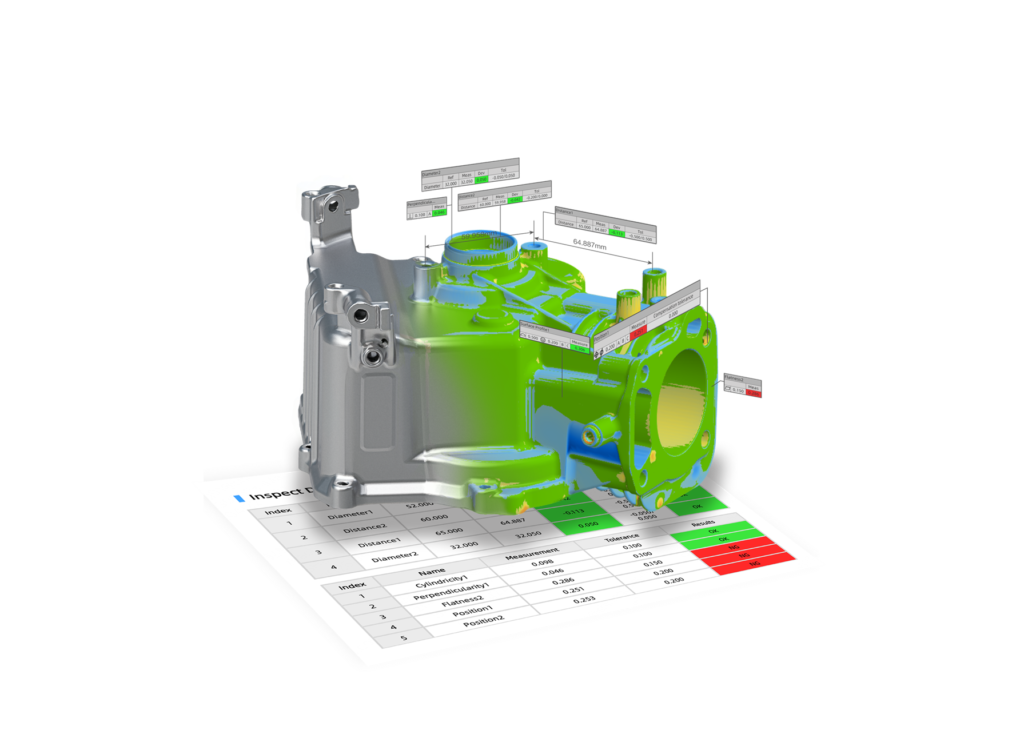 Intuitive 3D Inspection Results