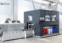 ExOne Launches S-Print Pro Compact Industrial Sand 3D Printer ExOne X1 Machine S Print Pro Sidewards