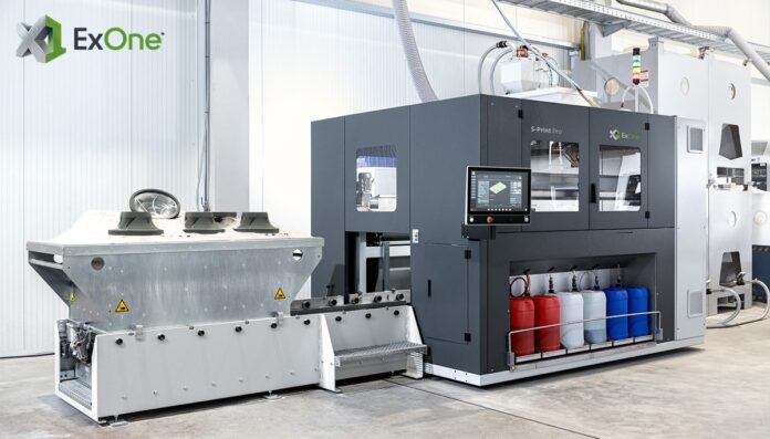 ExOne X1 Machine S Print Pro Sidewards