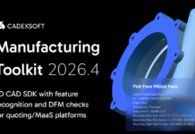 CADEXSOFT Releases Manufacturing Toolkit 2026.4 CADEXSOFT Manufacturing Toolkit 2026.4