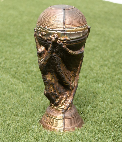 Meltio World Cup trophy 3d print
