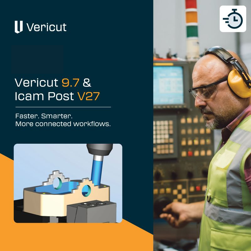 Vericut v9.7 Icam Post V27