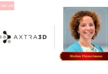 Axtra3D Appoints Marion Timmermans as VP, Revenue, Growth EMEA, RoW Axtra3d Marion Timmermans