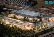 Siemens Breaks Ground for Future Corporate Headquarters in Madrid, Spain Rendering Siemens Madrid
