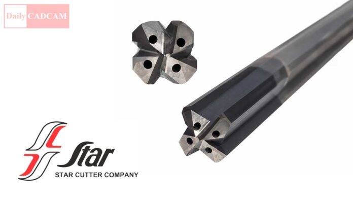 Four Flute Four Hole Gundrill